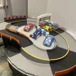 2007/05 Fisher Price Shake 'n Go Speedway Crash Up Toy Race Track Working Cars Used. Price: $170.00.