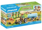 Original Playmobil Country 71442 - Tractor With Trailer And Tank New. Price: $66.57.