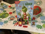 Dr Seuss -the Grinch My Busy Storybook/playmat/figures- Complete Very. Price: $30.00.