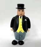 Thomas The Train Sir Topham Hatt 1995 Britt Allcroft 3.75 Figure Rubber Rare! Used. Price: $15.99.
