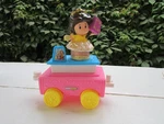 Fisher Price Little People Disney Princess Parade Float Figure Vehicle Set Belle Used. Price: $14.99.