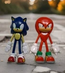 Flexfigs: Sonic & Knuckles - Character Bundle 2024 Used Without Package. Price: $10.00.
