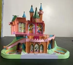 Disney Magical Miniatures Kingdom Castle Polly Pocket Theme - For Parts Used. Price: $25.00.