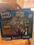 Teeny Tinies Greek Food Playset Toy Doll/dollhouse Miniatures 20 Piece New. Price: $16.00.