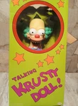 Jakks Pacific The Simpsons Talking Krusty Clown Doll 14" Plush Open Box New. Price: $25.00.