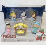Peanuts Nativity Scene Deluxe Set Christmas Snoopy Charlie Brown Figures New. Price: $22.00.