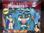 Disneys Aladdin Prince Ali, Parade Genie Action Figure Playset Mattel Sealed New. Price: $21.00.