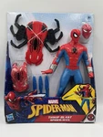 Hasbro Marvel 11" Spider-man Thwip Blast Action Figure, Twist To New. Price: $16.25.