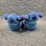 Disney Stitch Slippers Shoes Kids Size 7/8 Blue Plush Cozy Character Indoor New. Price: $15.00.
