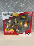 Pok Mon Battle Figure Multi-pack 8 Pikachu Eevee Raichu Mimikyu Jazwares New. Price: $29.95.