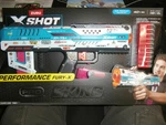 Xshot Skins Pro Series Fury-x Darts 140FT Foam Blaster Battle Gun In/outdoor New. Price: $24.00.