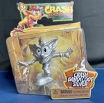 Crash Bandicoot Silver 2.5 Action Figure Jakks Pacific Playstation Nib New. Price: $5.99.