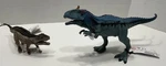 Schleich Dinosaur Figures Cryolophosaurus & Postosuchus W/tags Still Attached Used. Price: $35.95.