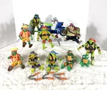 Teenage Mutant Ninja Turtles Playmates Lot Figures Bebop Vehicle Tmnt Used. Price: $28.00.