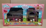 Hello Kitty Camper Van And Family Cottage Playset With Figures New Sanrio 2012. Price: $69.00.