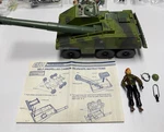 1984 Hasbro Arah Gi Joe Slugger Tank & Thunder Action Figure 100% Complete Used. Price: $75.00.