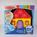 Melissa & Doug Blue's Clues You! Wooden Take Along House Shape Sorting Toys New. Price: $12.99.
