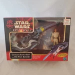 Star Wars 1999 Episode Gungan Scout Sub With Obi-wan Kenobi New Box. Price: $9.87.