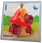 2ND Vers. Smurf Large House - Schleich Mint Box #49001 1994 Production Year New. Price: $89.00.