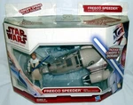Star Wars Clone Freeco Speeder Vehicle W/obi-wan Figure Mib Rare Hasbro Toy New. Price: $44.99.