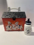 Aladdin Disney 101 Dalmatian Dog House Lunch Box With Water Bottle Used. Price: $24.99.