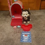 Disney Minnie Mouse. Figaro Travel Pet Carrier Pink With Adjustable Handle Used. Price: $65.00.