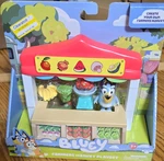Moose Toys Bluey Farmers Market Playset With Figure, Bag, Veggies, Dollarbucks New. Price: $10.00.