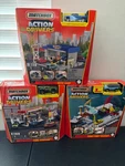 Matchbox Action Drivers Auto Shop, Fuel Station And Ferry Port Boxes Damaged New. Price: $49.99.