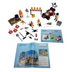 Playmobil 9486 Advent Calendar Construction Site Fire Rescue Incomplete Used. Price: $18.00.