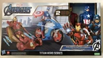 Marvel Avengers Titan Hero Series Iron Man & Captain America - New. Price: $30.00.