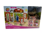 Nib Barbie Horse Barn Mattel 18 X 16 11 Animals 25 Accessories New. Price: $60.00.