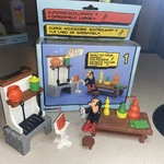 1983 Rare German Version Schleich 40601 Smurfs Gargamels Lab Peyo Complete W/box Used. Price: $300.00.