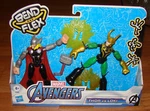 Marvel Comics By Hasbro, Bend And Flex Avengers Thor Vs Loki (F0245) New. Price: $15.00.