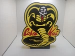 Retro Karate Kid Cobra Kai Logo Sign Display New. Price: $25.00.