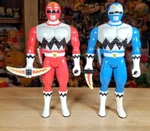 Rare 1999 Mga Bandai Power Rangers Lost Galaxy Figure 2-WAY Radios Not Working Used. Price: $18.00.