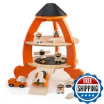 Tender Leaf Toys - Cosmic Rocket Set 11 Pcs Wooden And Outer Space New. Price: $151.93.