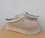 Ugg Tazz Sand/ Wool Suede Platform Slippers Shoes, Women Us 8/ Eur 39 New In Box. Price: $139.95.