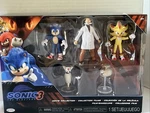 Sonic The Hedgehog 3 Movie 2.5 5-FIGURE Set Super Shadow, Gerald, Robotnik New. Price: $25.00.
