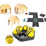 Bee Coding Toy Robot Class Pack + Wooden Tunnels & Modular Road Set For Kids New. Price: $768.00.
