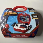 Marvel Spiderman Handyman Suitcase Playset 19 Pcs & 40 Stickers #36466 - New. Price: $16.99.