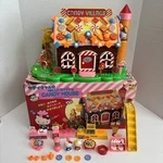 Vintage Sanrio Hello Kitty 1976 Candy Village House Playset W/ Accessories & Box Used. Price: $299.99.