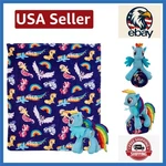 Officially Licensed My Little Pony Rainbow Dash Pillow And Blanket Set - 40"X50" New. Price: $70.96.
