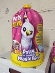 Zuru Pets Alive Polly The Surprise Magic Bird Interactive Talking Figure New. Price: $20.00.
