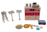 Jakks Pacific Miworld "mrs Fields Cookie Shop" Mall Store *real Minis* Lot Used. Price: $18.00.