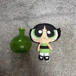 Spin Master Powerpuff Girls Buttercup Plush Stuffed Green Potion Bottle Small Used. Price: $13.49.