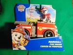 Paw Patrol, Marshall Fire Engine, Toy Vehicle With Collectible Action Figure New. Price: $15.00.