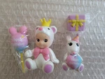 Sonny Angel Birthday Gift Bear Series Mini Figures Secret & Robby Set Of 2 New. Price: $198.00.