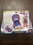 Marvel Spidey And His Amazing Friends Web Crawler Set Figure (damaged Box New. Price: $20.00.