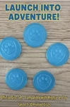 3D Printed Launcher / Replacement Discs Set Of 5 Compatible Paw Mighty Pup Jet Used. Price: $13.58.