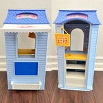 1999 Barbie Bake Shop Cafe Playset Mattel Vintage With Menu Sign And Planter Used. Price: $29.99.